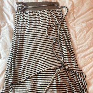 Sinew Moon old school high low skirt